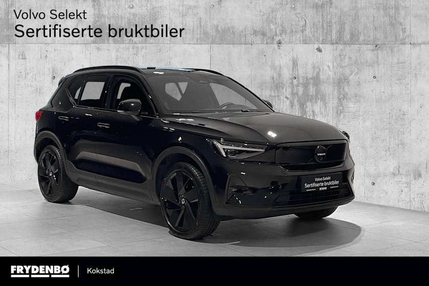 Bilde 1 av Volvo EX40 Twin Motor Performance Perf Ultra Black Edt KROK|PANO|PIXEL|360|TONEDE