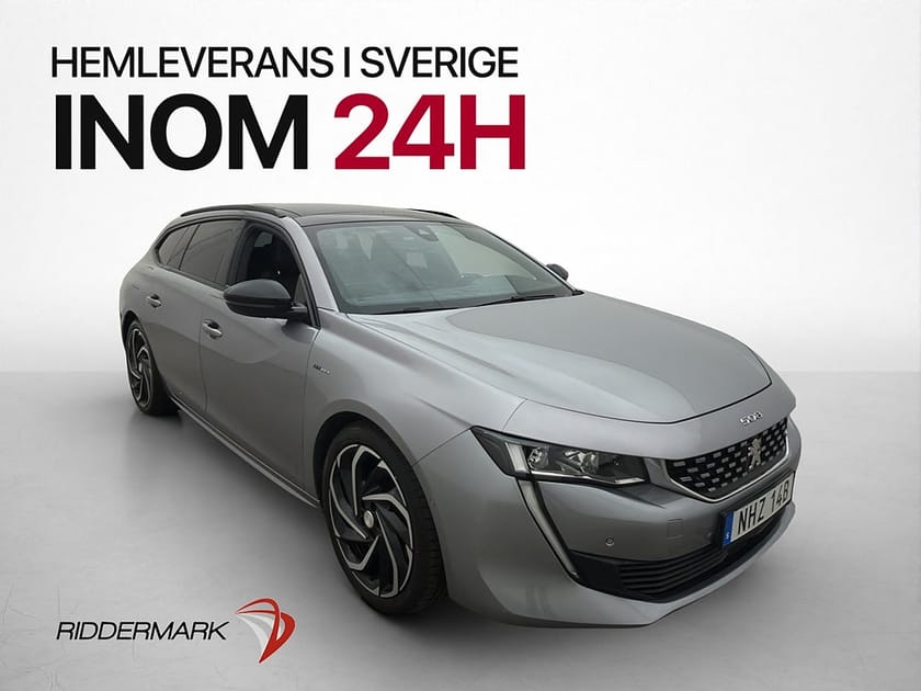 Bild 1 av Peugeot 508 SW Hybrid GT Drag Pano Kamera Focal Skinn Navi