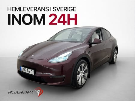 Tesla Model Y Long Range AWD Ljus interiör Drag AP Pano MOMS