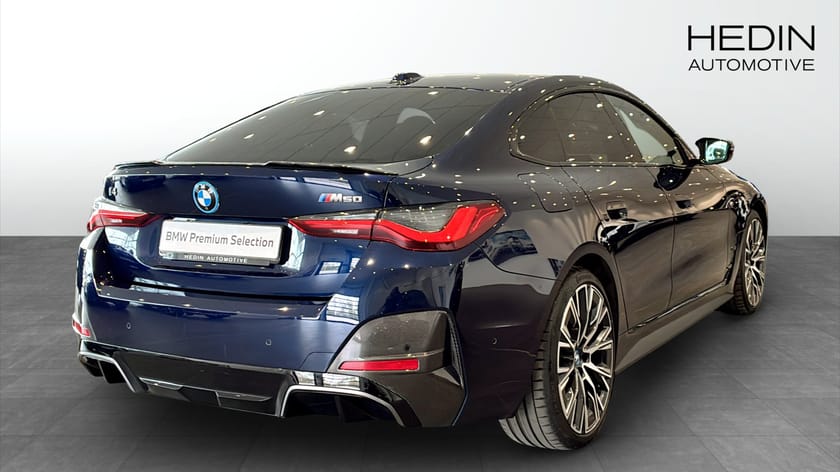 Bild 2 av BMW i4 M50 xDrive Gran Coupé M sport pro, Kolfiber ext, Rattvärme