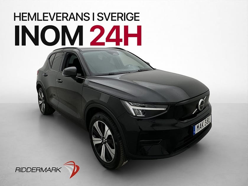 Bild 1 av Volvo XC40 Recharge Twin motor AWD 408hk Core Värmare Kamera Navi