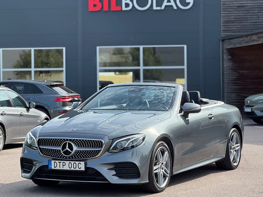 Bild 2 av Mercedes-Benz E 450 4MATIC Cabriolet AMG B-Kamera Navi Skinn Widescreen