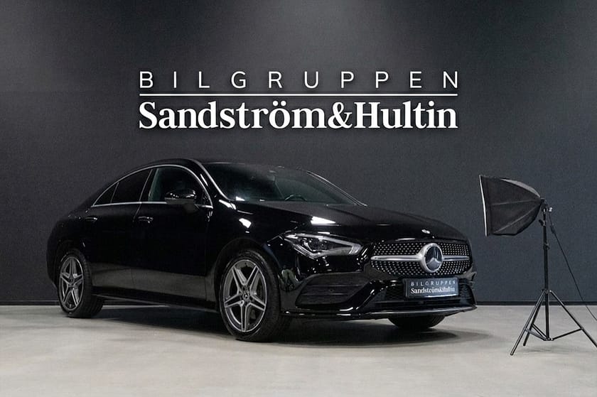 Bild 1 av Mercedes-Benz CLA 250 e Coupé AMG Premium 218hk