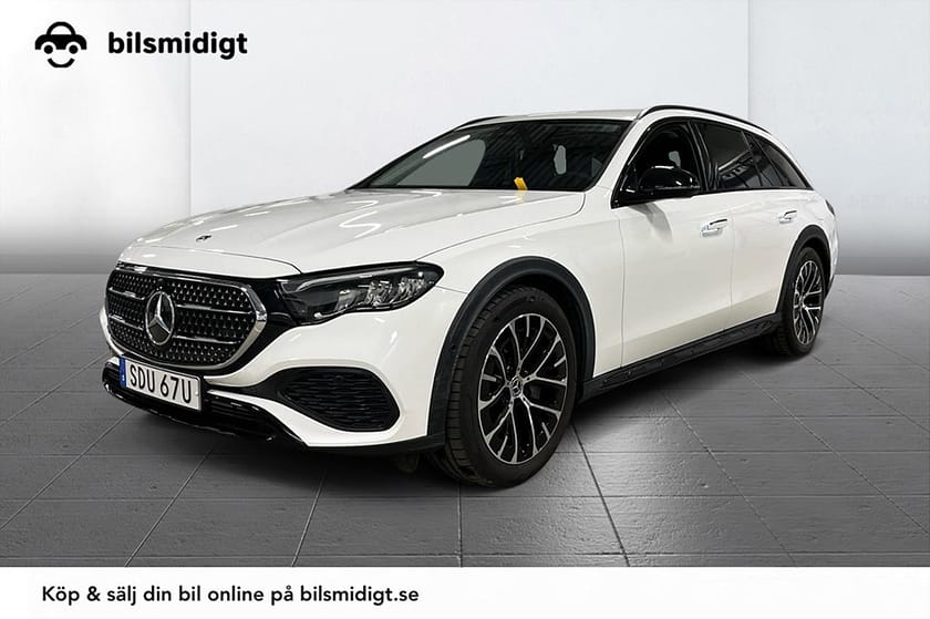 Bild 1 av Mercedes-Benz E 300 de 4MATIC All-Terrain 4M Avantgarde Drag Läder Kamera BURMESTER 313hk
