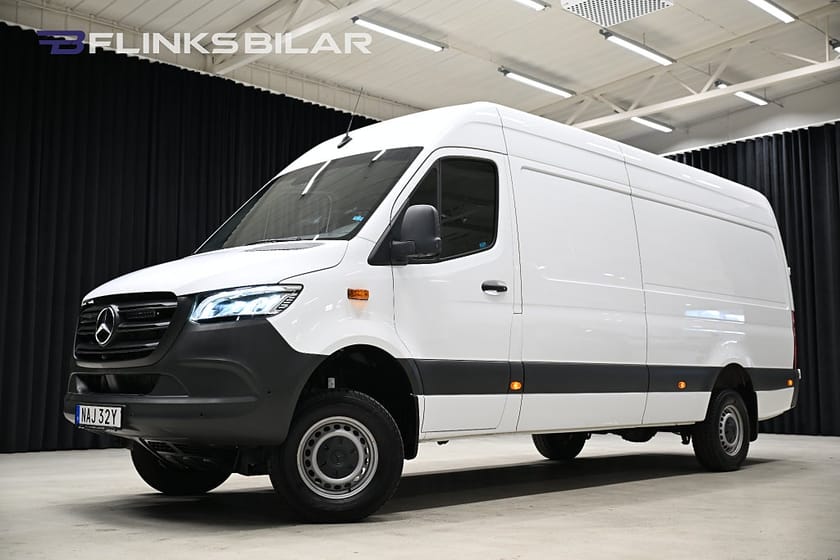 Bild 1 av Mercedes-Benz Sprinter 319 CDI 4x4 Skåpbil 190HK Maxi|Servicebil|SeUtr!