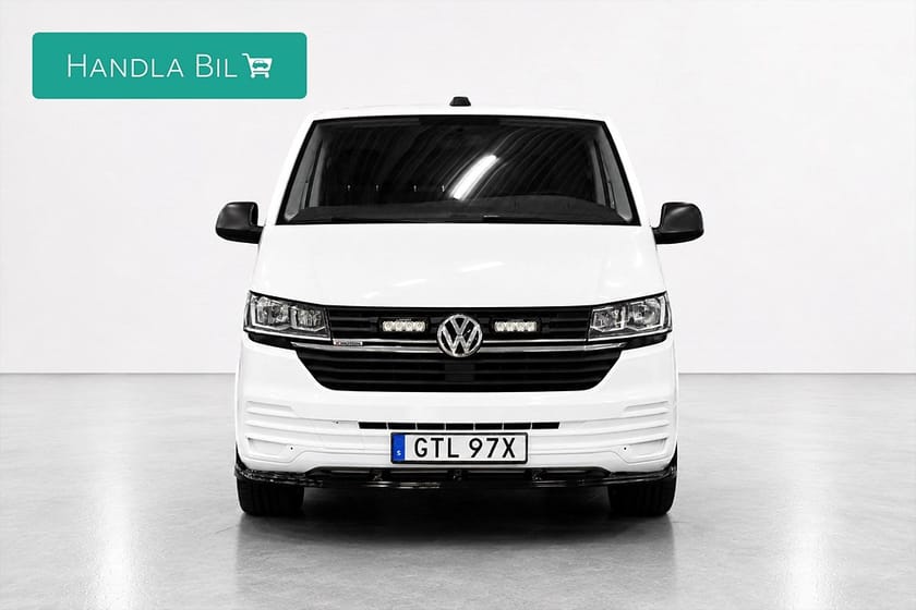 Bild 3 av Volkswagen Transporter T30 2.0 TDI 4M Dubbeldörr 3-sits D-Värm Moms Drag 150hk
