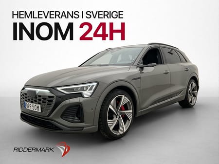 Audi Q8 55 e-tron quattro Q Pano B&O 3D Skinn Vitruella-Speglar MOMS