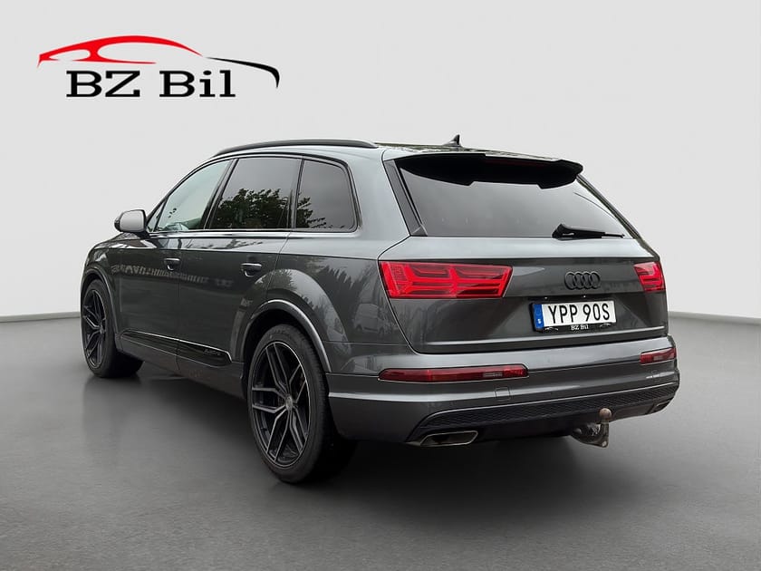 Bild 4 av Audi Q7 50 TDI quattro S line 7 Sits Värmare Drag 286hk Luftfj