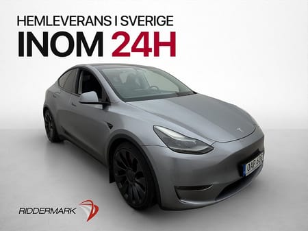 Tesla Model Y Performance AWD 534hk Autopilot Kamera Sv-Såld