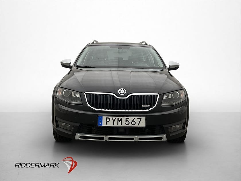 Bild 2 av Škoda Octavia Scout Skoda TDI 150hk 4x4 Värmare Canton Kamera Drag