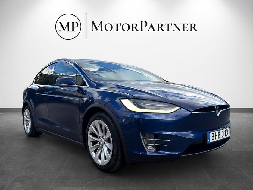 Bild 1 av Tesla Model X Long Range 6 Sits CCS Laddning Autopilot Raven MOMS