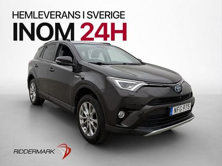 Toyota RAV4 Hybrid AWD 197hk Executive En-Bruk Kamera Drag