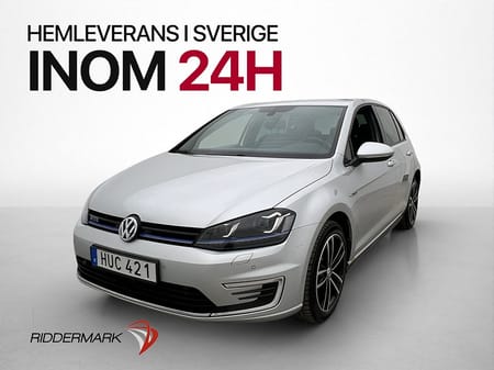 Volkswagen Golf GTE 204hk Plug-In Dragkrok Kamera CarPlay