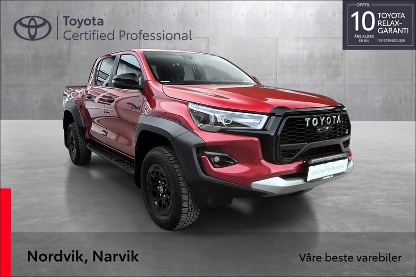 Bilde 3 av Toyota Hilux Dobbelcab Meget pen GR-Sport II. LED-bar, understellsbehandlet