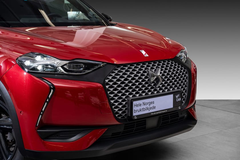 Bilde 2 av DS 3 Crossback E-TENSE Perfomance-Line 50kWh/ACC/HUD/360/Navi/Keyless/Sensor