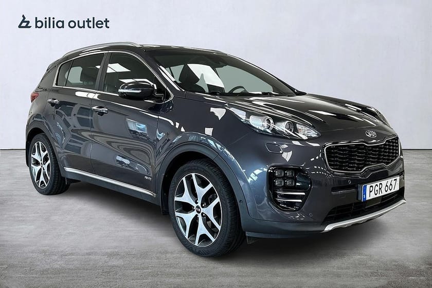 Bild 2 av Kia Sportage 2.0 AWD GT-Line Nyservad Pano Drag B-kam JBL Skinn