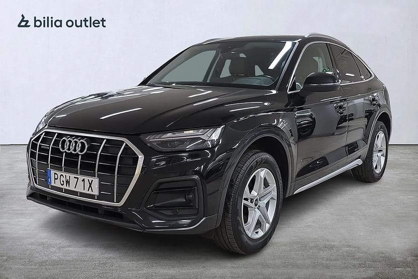 Bild 1 av Audi Q5 Sportback 40 TDI quattro S Tronic Comfort Skinn Bkamera