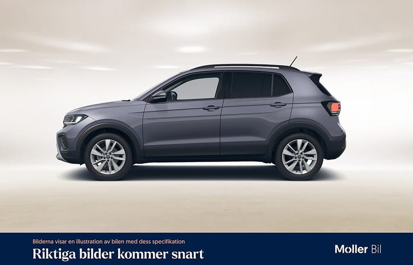Bild 4 av Volkswagen T-Cross LIFE 1.0 TSI 95HK Backkamera Keyless