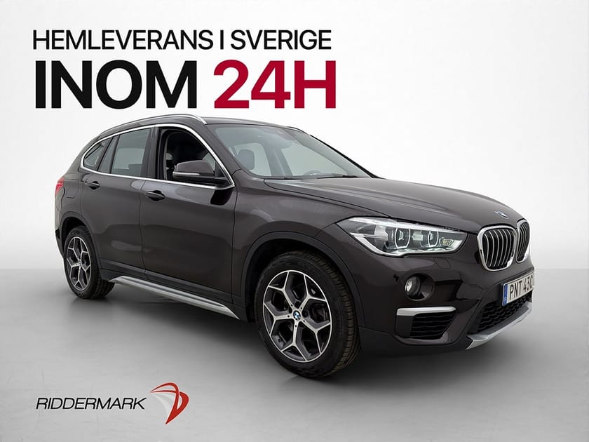 Bild 1 av BMW X1 xDrive18d 150hk xLine M värm Navi P-sensorer HUD