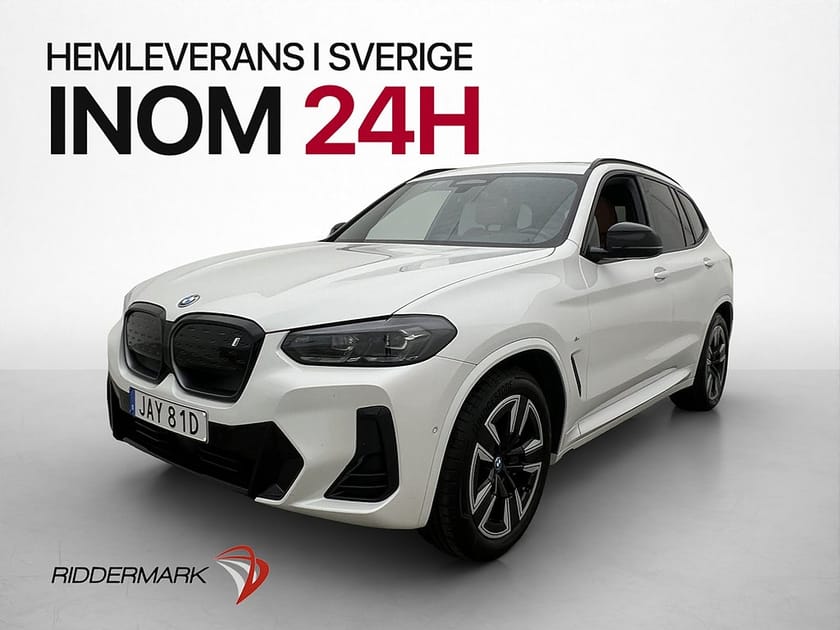 Bild 1 av BMW iX3 286hk M Sport Charged Pano Drag Kamera Elstolar
