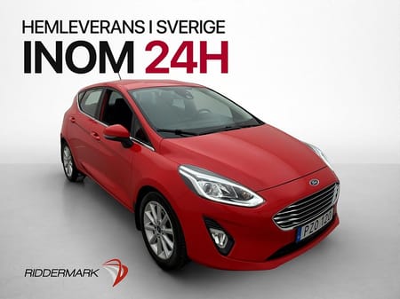 Ford Fiesta 1.0 100hk Titanium Adaptiv-Fart Värmare