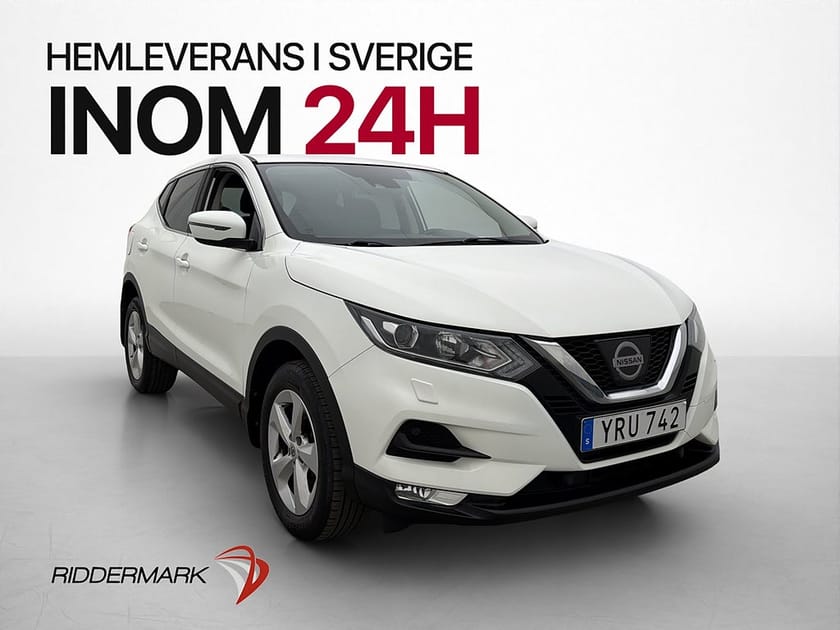 Bild 1 av Nissan Qashqai 1.2 115hk Acenta Kamera Navi Farthållare