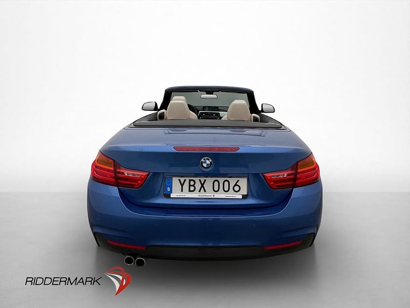 Bild 5 av BMW 428i Convertible 428 245hk M Sport Navi Skinn Bluetooth