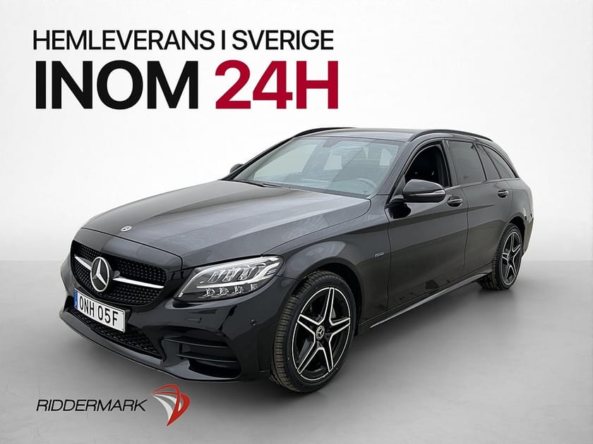 Bild 1 av Mercedes-Benz C 300 T de 306hk AMG Night CarPlay Värm Drag