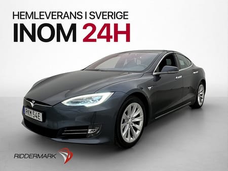 Tesla Model S Long Range AWD MOMS Svensksåld Panorama Skinn