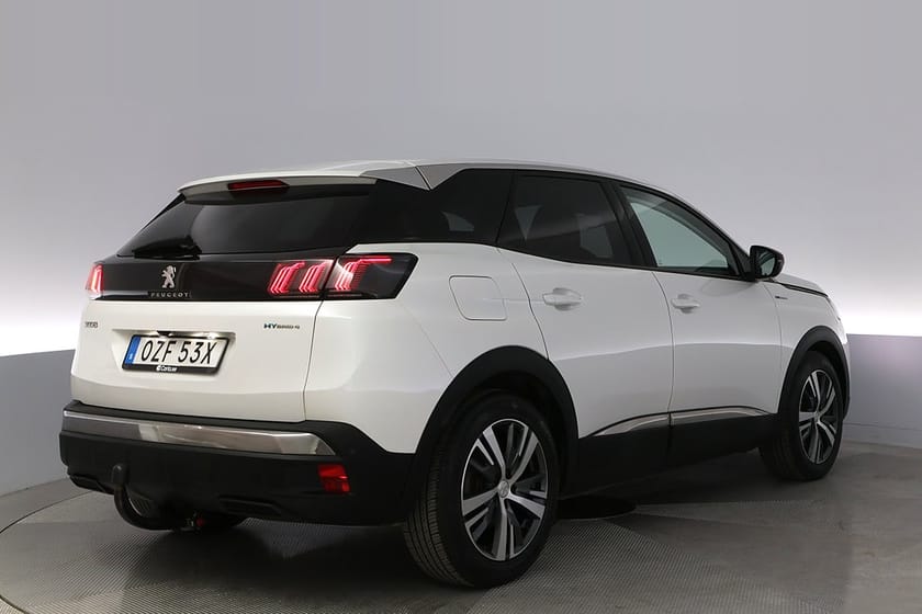 Bild 5 av Peugeot 3008 HYBRID4 300 13.2 kWh Allure Drag Kamera BLIS