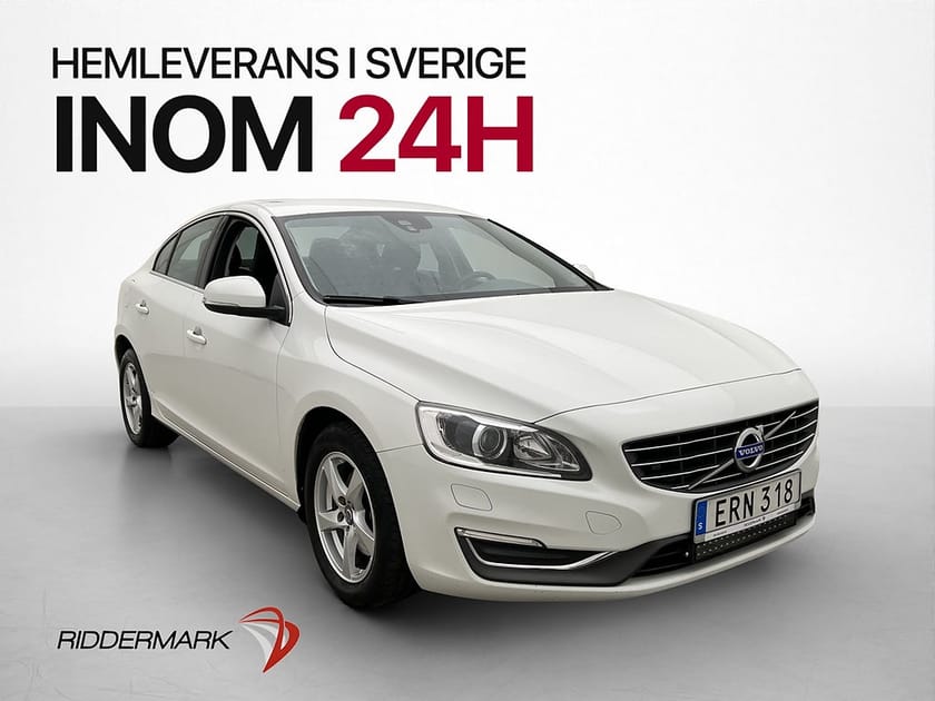 Bild 1 av Volvo S60 D4 181hk Momentum D-Värmare Halvskinn Bluetooth