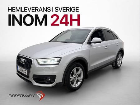 Audi Q3 Quattro Comfort 177hk Dragkrok Sportstolar Bluetooth