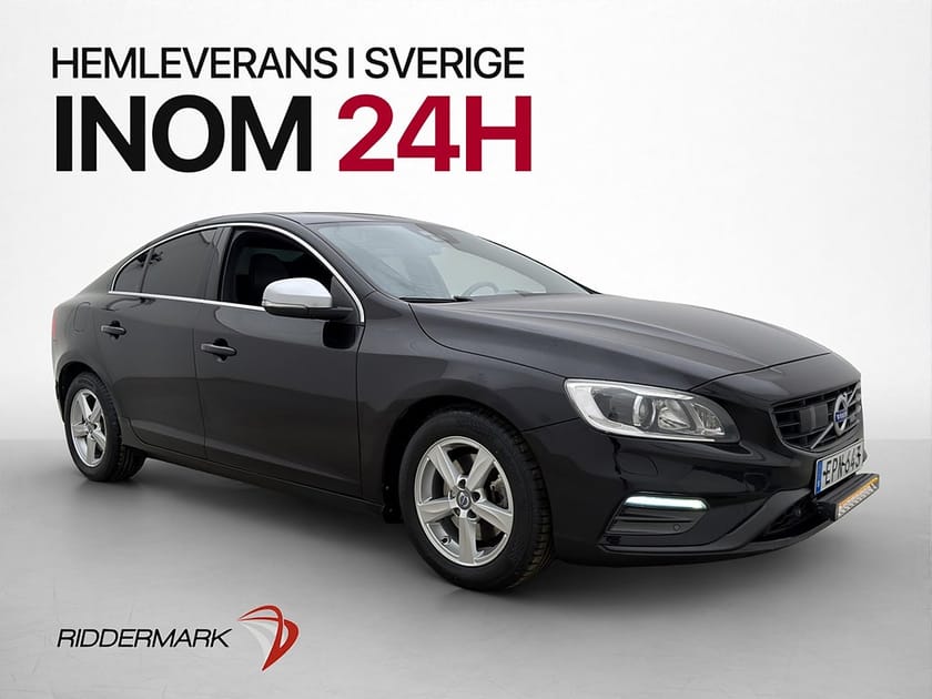Bild 3 av Volvo S60 D4 Polestar R-Design Taklucka VoC Värm BLIS 200hk