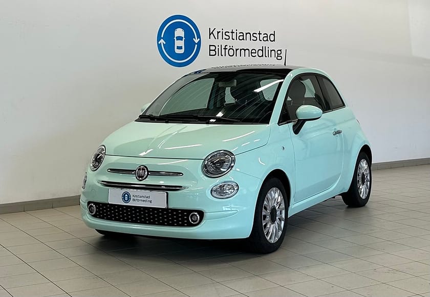 Bild 2 av Fiat 500 1.2 8V Lounge Panorama Apple CarPlay