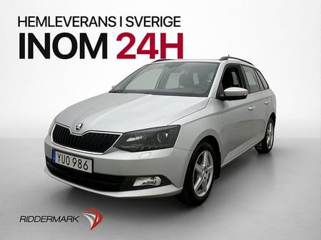 Škoda Fabia Kombi Skoda 1.0 TSI 95hk Style P-sensor Bluetooth Sätesvärme