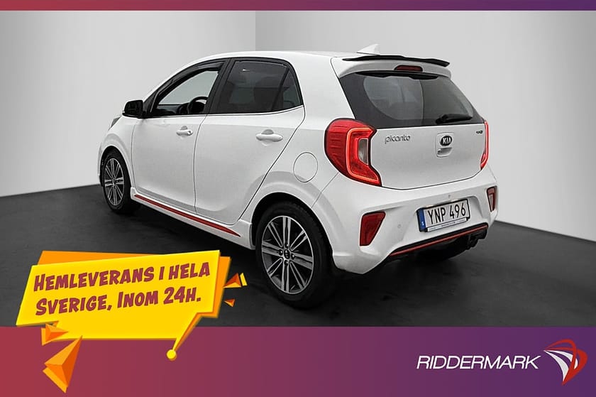 Bild 5 av Kia Picanto 1.0 T-GDI 100hk GT-Line Kamera CarPlay Rattvärme