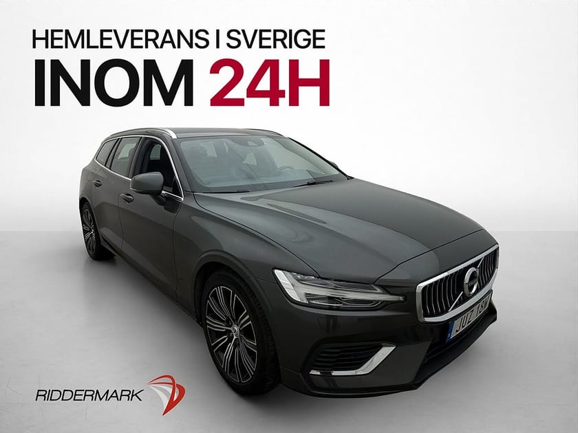 Bild 1 av Volvo V60 T6 AWD Inscription Värmare Läder Kamera CarPlay