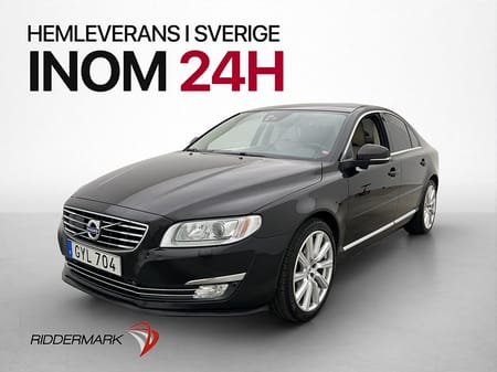 Volvo S80 D4 Classic Summum Taklucka Navi Värmare VOC Skinn