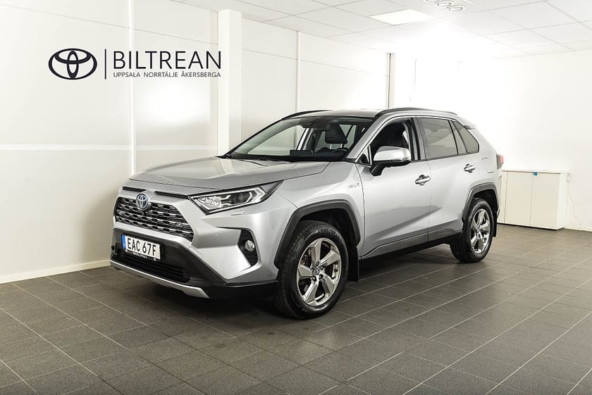 Bild 1 av Toyota RAV4 Hybrid AWD-i 2.5 Elhybrid AWD Executive Premium Drag 360° Skinn