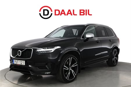 Volvo XC90 D5 AWD 235HK R-DESIGN 7-SITS B&W® DRAG 360° LUFTFJÄD