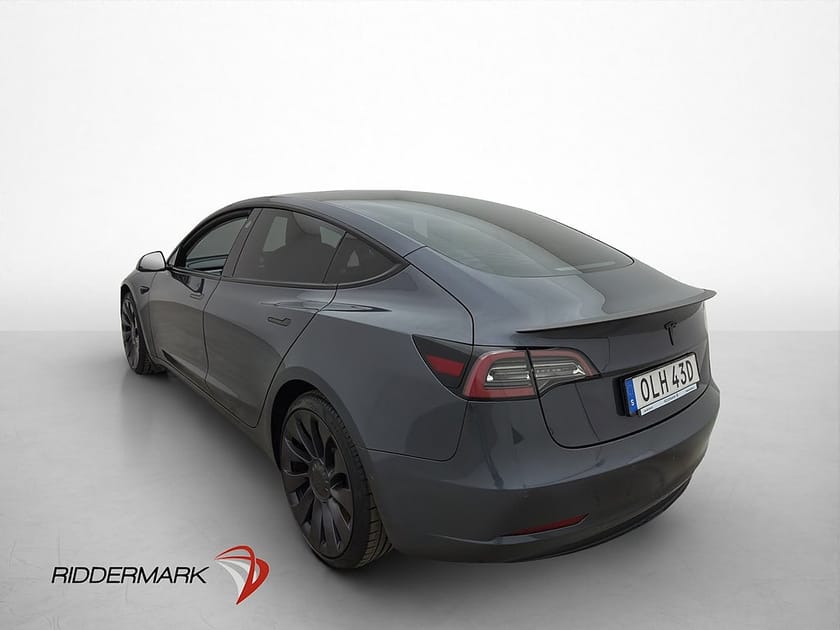Bild 5 av Tesla Model 3 Performance Svensksåld Värmepump