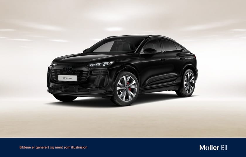 Bilde 1 av Audi Q6 Sportback e-tron quattro sb q s line pro blac