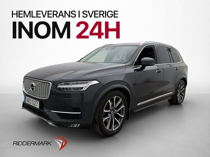 Bild 1 av Volvo XC90 D5 AWD 225hk Inscription 7-Sits Luftfjädring HUD