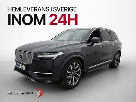Volvo XC90 D5 AWD 225hk Inscription 7-Sits Luftfjädring HUD