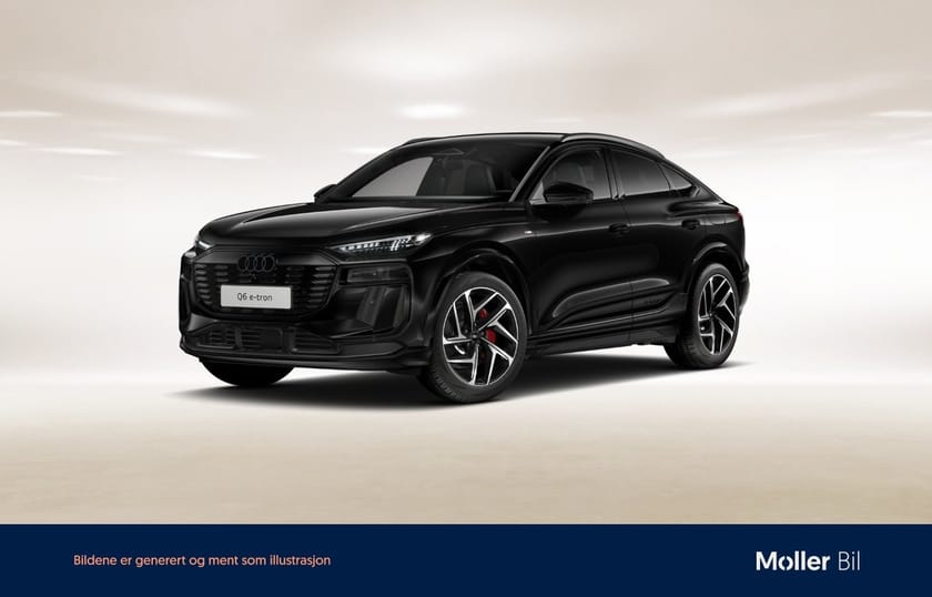 Bilde 1 av Audi Q6 Sportback e-tron quattro sb q s line pro blac