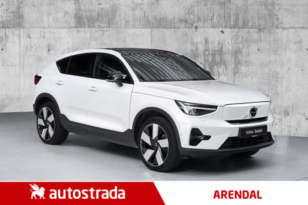 Volvo C40 Recharge Twin motor Ultimate | 20" | Harman | Krok | 360 | Pano | Skinn |