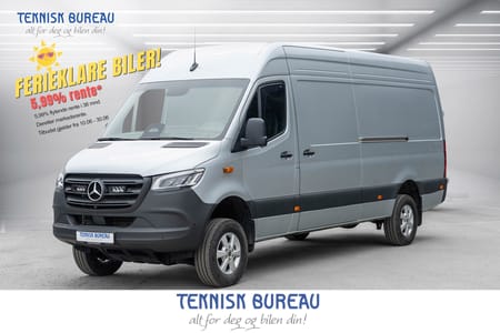 Mercedes-Benz Sprinter 319 CDI 4x4 Panel Van 319/43 KA Aut. Navi, ACC, LED, R.Kamera, H.Feste++