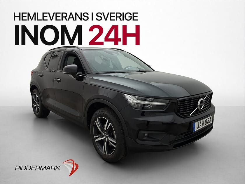 Bild 1 av Volvo XC40 T3 163hk R-Design VOC Värmare Dragkrok Skinn