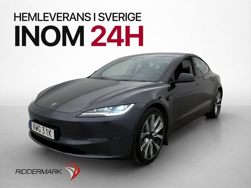 Bild 4 av Tesla Model 3 Long Range AWD Pano Kamera Autopilot SV-såld