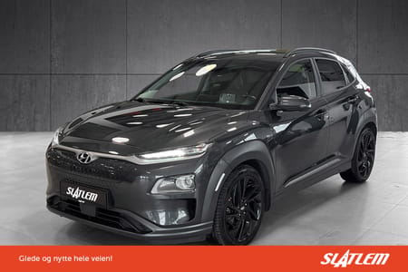 Hyundai Kona Electric 64 kWh Premium,skinn,head-up,Krell++